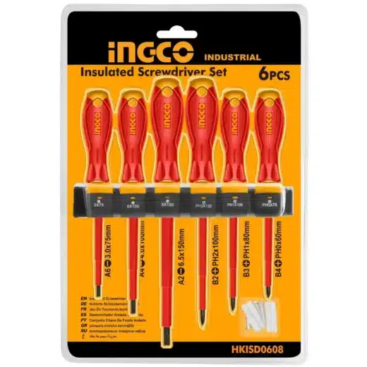 Ingco S/Driver Crv Vde Insul 6Pc 1 INGCO S/DRIVER CRV VDE INSUL 6PC - main product image