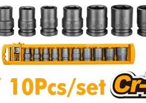 Ingco IMPACT SOCKET SET 1/2" 10PC - main product image