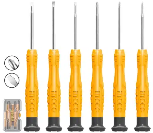 Ingco 6 Piece Precision Screwdriver Set 1 INGCO 6 PIECE PRECISION SCREWDRIVER SET - main product image