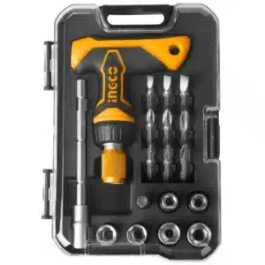 INGCO S/DRIVER BIT T HNDL 24PC - main product image