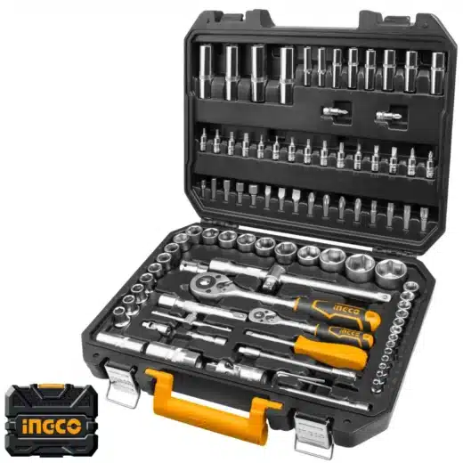 Ingco Socket Set 1/4&Quot;+1/2&Quot; 94Pc Bmc 1 INGCO SOCKET SET 1/4"+1/2" 94PC BMC - main product image