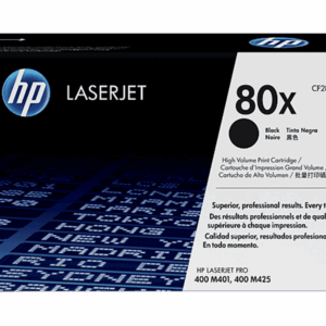 HP 80X High Yield Black Original LaserJet Toner Cartridge 6 900 pages auto part product photo
