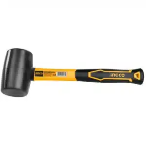 INGCO MALLET BLACK 450G F/GLASS HNDL - main product image