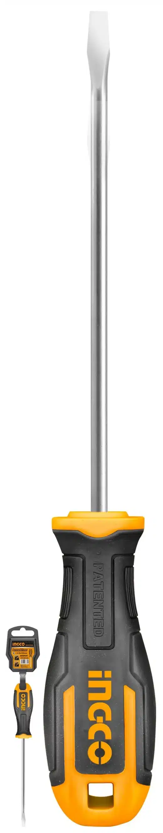 Ingco S/Driver S2 8X200Mm Slotted 1 INGCO S/DRIVER S2 8X200MM SLOTTED - main product image