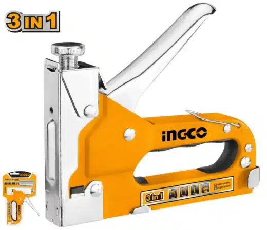 Ingco 3 In 1 Staple Gun 1 INGCO 3 IN 1 STAPLE GUN - main product image