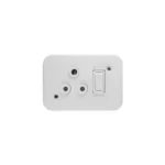 Crabtree Industrial Single Socket with Surface Box - main product image