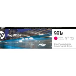 HP 981A Magenta Original PageWide Cartridge auto part product photo
