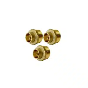 Copper Male Reducing Adaptor 22-15mm 3 PACK - main product image