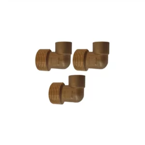 Copper Male Reducing Elbow 90° 22-15mm 3 PACK - main product image