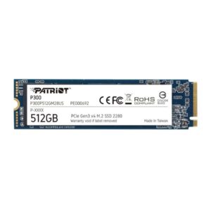 Patriot P300 512GB NVMe M.2 Solid State Drive - main product image