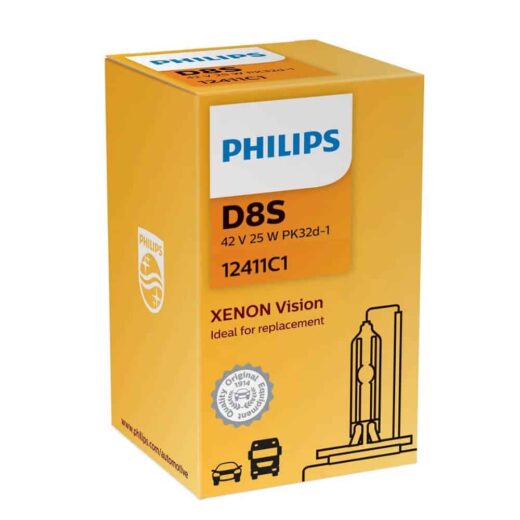 Philips D8S Xenon Bulb Each (Xenon Vision) 1 Philips D8S Xenon Bulb Each (Xenon Vision) - main product image