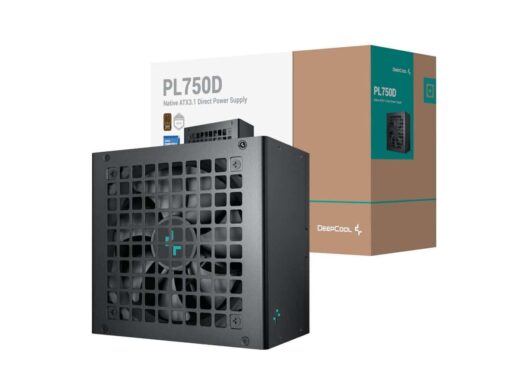 Deepcool Pl750D 750W 80Plus Bronze Atx3.1 Non-Modular Power Supply 1 DeepCool PL750D 750W 80PLUS Bronze ATX3.1 Non-Modular Power Supply auto part product photo
