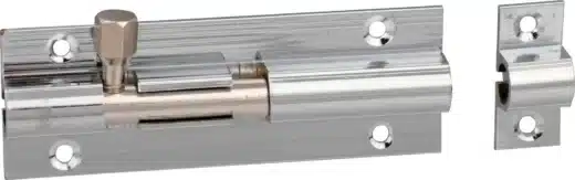 Ruwag Barrel Bolt Chrome Plated Straight 75Mm (1) 1 Ruwag Barrel Bolt Chrome Plated Straight 75mm (1) auto part product photo