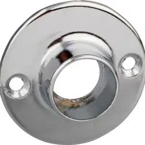 Ruwag Bracket Flange Chrome Plated 25mm (2) - main product image