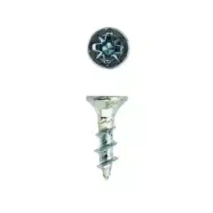 Ruwag Chipboard Screw Zinc Plated - Silver 4x16mm (200) - main product image