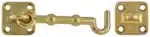 Ruwag Cabin Hook Brass Plated 100mm (1) - main product image