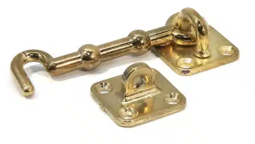 Ruwag Cabin Hook Brass Plated 200Mm (1) 1 Ruwag Cabin Hook Brass Plated 200mm (1) - main product image