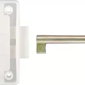 Ruwag Cupboard Lock Plastic White (1) - main product image