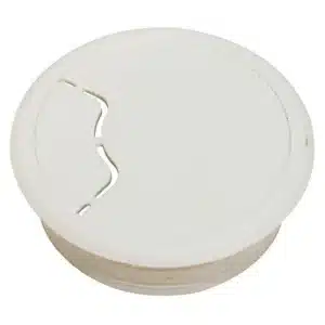 Ruwag Cable Outlet Plastic White (1) - main product image