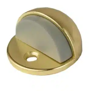 Ruwag Door Stopper Solid Brass Round (1) - main product image