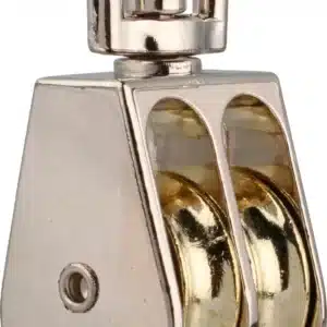 Ruwag Pulley Swivel Double Nickle Plated 19mm (1) - main product image