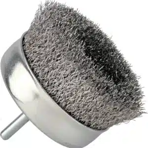Ruwag 75mm cup brush 6mm shaft Drill Bit - main product image