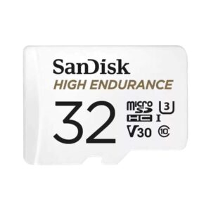 Sandisk High Endurance 32GB Class 3 MicroSDXC Card with Adapter auto part product photo
