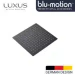 Luxus Black Shower Head Square 300mm - SHD30BK - main product image
