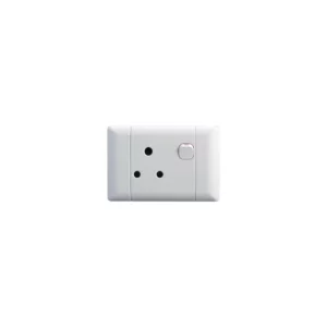 NEU White Single Socket 4x2 - main product image