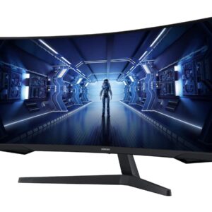 Samsung G55T Gaming Curved Monitor - 34″ 3440 x 1440 165Hz 1ms - main product image