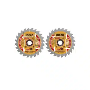 INGCO SAW BLADE 185MM TCT SET ULTRA-THIN 2 PIECE - main product image