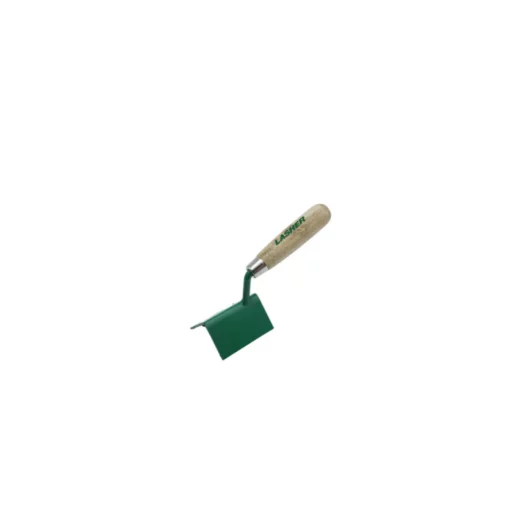 Lasher Trowel – Sharp Corner Outside (Wooden Handle, 75Mm) 1 LASHER Trowel - Sharp Corner Outside (Wooden Handle 75mm) - main product image