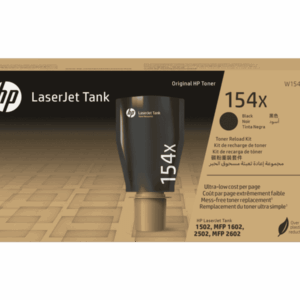 HP 154A Black High Yield Original LaserJet Tank Toner Reload Kit auto part product photo