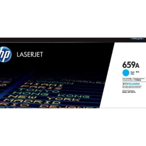 HP 659A Cyan Original LaserJet Toner Cartridge - W2011A auto part product photo