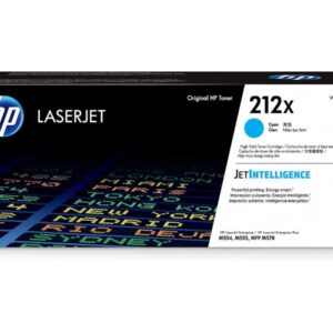 HP 212X High Yield Cyan LaserJet Toner auto part product photo
