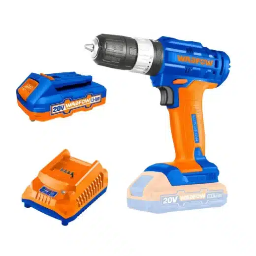 Wadfow 20V Impact Drill Kit | 2 Speed | P20S 1 Wadfow 20V Impact Drill Kit | 2 Speed | P20S - main product image