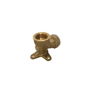 Compression Elbow 90° 15mm (Wallplate) - main product image