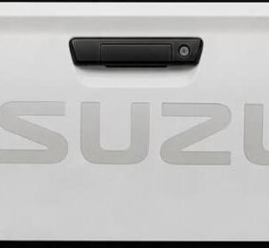 Isuzu 22 tailgate original with black handle and all badges - main product image