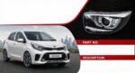 Kia Picanto LED Headlight LHS or RHS auto part product photo
