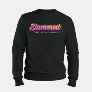 MEDIUM SLAMMED SA SWEATER BLACK - main product image