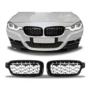 BMW F30 DIAMOND BLACK/CHROME GRILLE - main product image