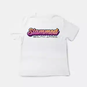 LARGE SLAMMED SA CLASSIC T-SHIRT WHITE - main product image