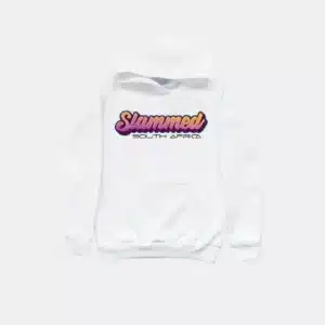 XXL SLAMMED SA HOODIE WHITE - main product image