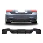 BMW E90 SINGLE PIPE DUAL OUTLET DIFFUSER - main product image