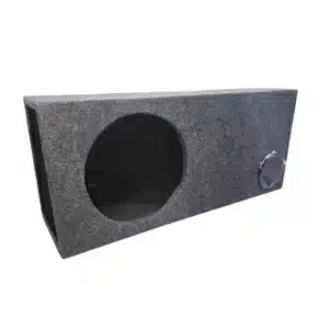 12 INCH SINGLE LONG PORT SUB BOX GREY - main product image
