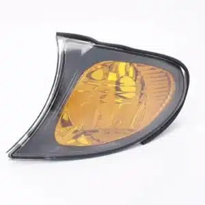 E46 FACELIFT CORNER LAMP AMBER WITH BLACK SURROUND LHS - main product image