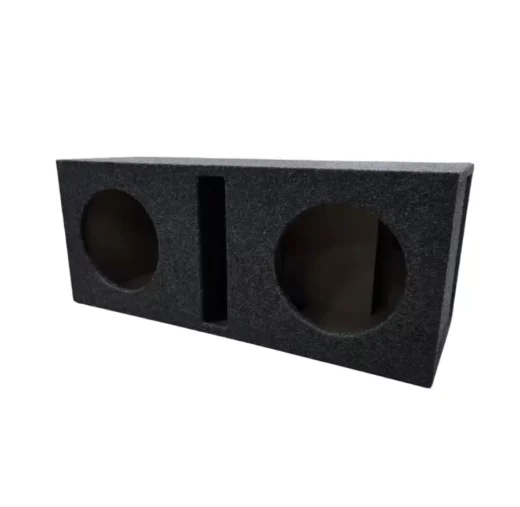 10 Inch Double Slot Port Supa Wood Grey Sub Box 1 10 INCH DOUBLE SLOT PORT SUPA WOOD GREY SUB BOX - main product image