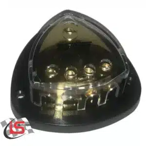 TARGA DISTROBUTION BLOCK 1X 8 GAUGE IN 4X 16 GAUGE OUT - main product image