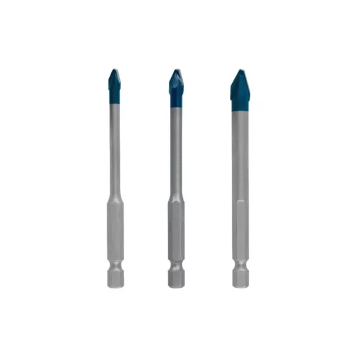 Bosch Expert Drill Bit | Ceramic | Hex-9 | 3 Piece Set 1 Bosch Expert Drill Bit | Ceramic | HEX-9 | 3 Piece Set - main product image