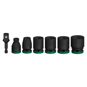 Bosch Pro Impact Socket Set | 1/2" Hex | 7 Piece - main product image